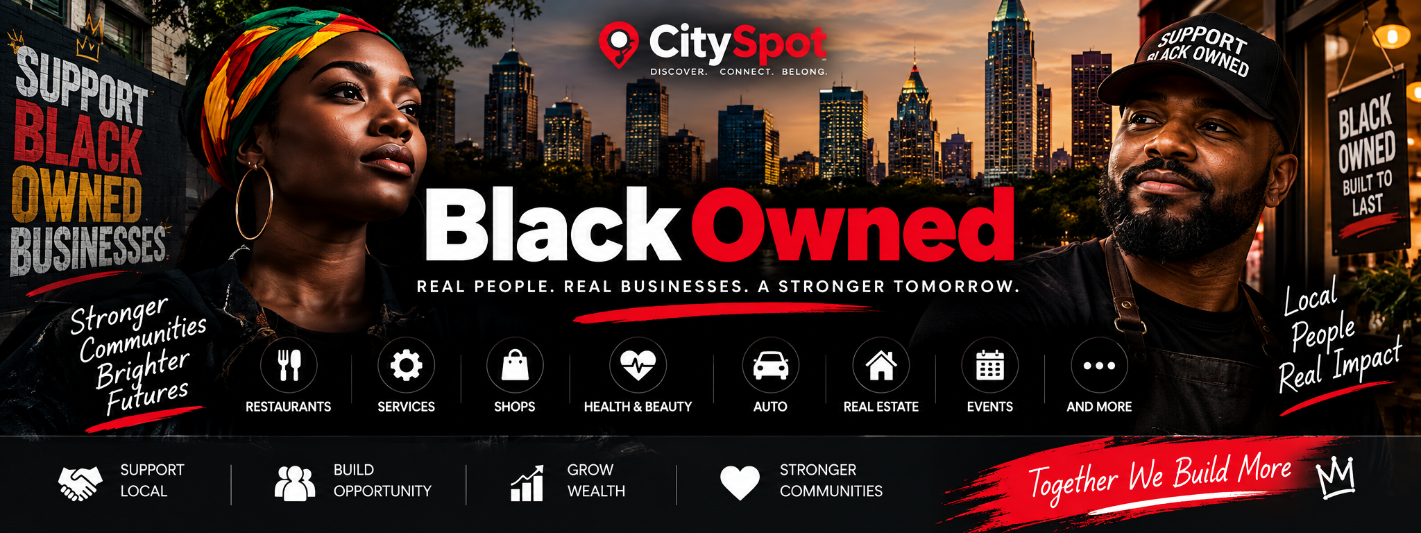Black Owned — Real People. Real Businesses. A Stronger Tomorrow.
