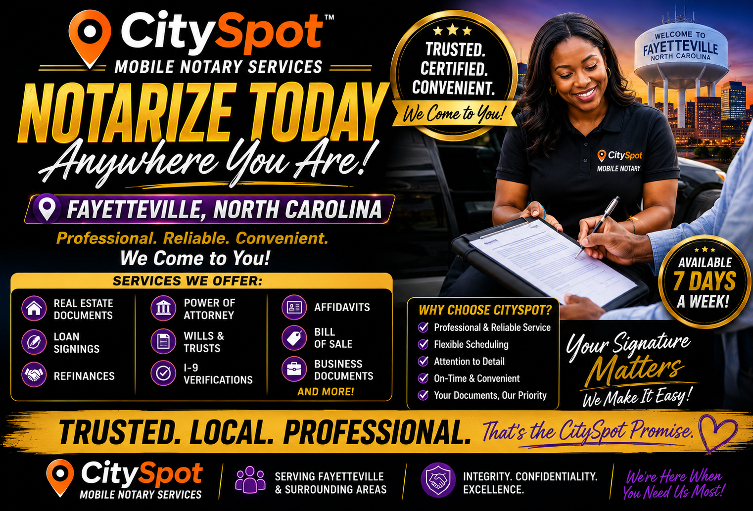 CitySpot Mobile Notary Services