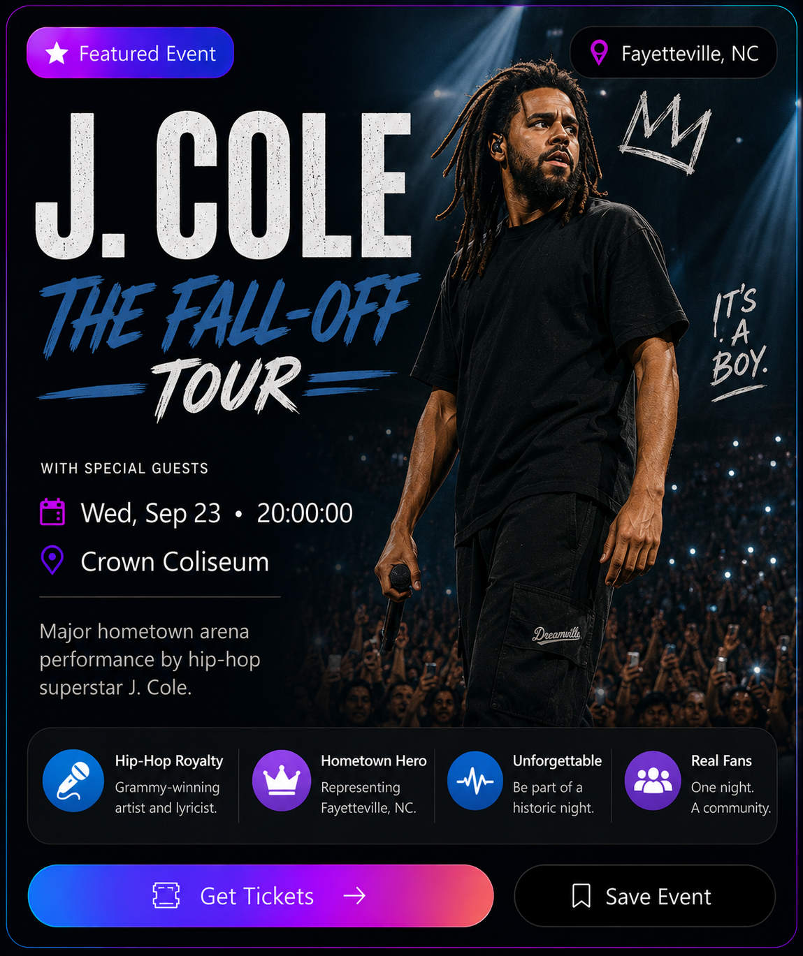 J. Cole - The Fall-Off Tour