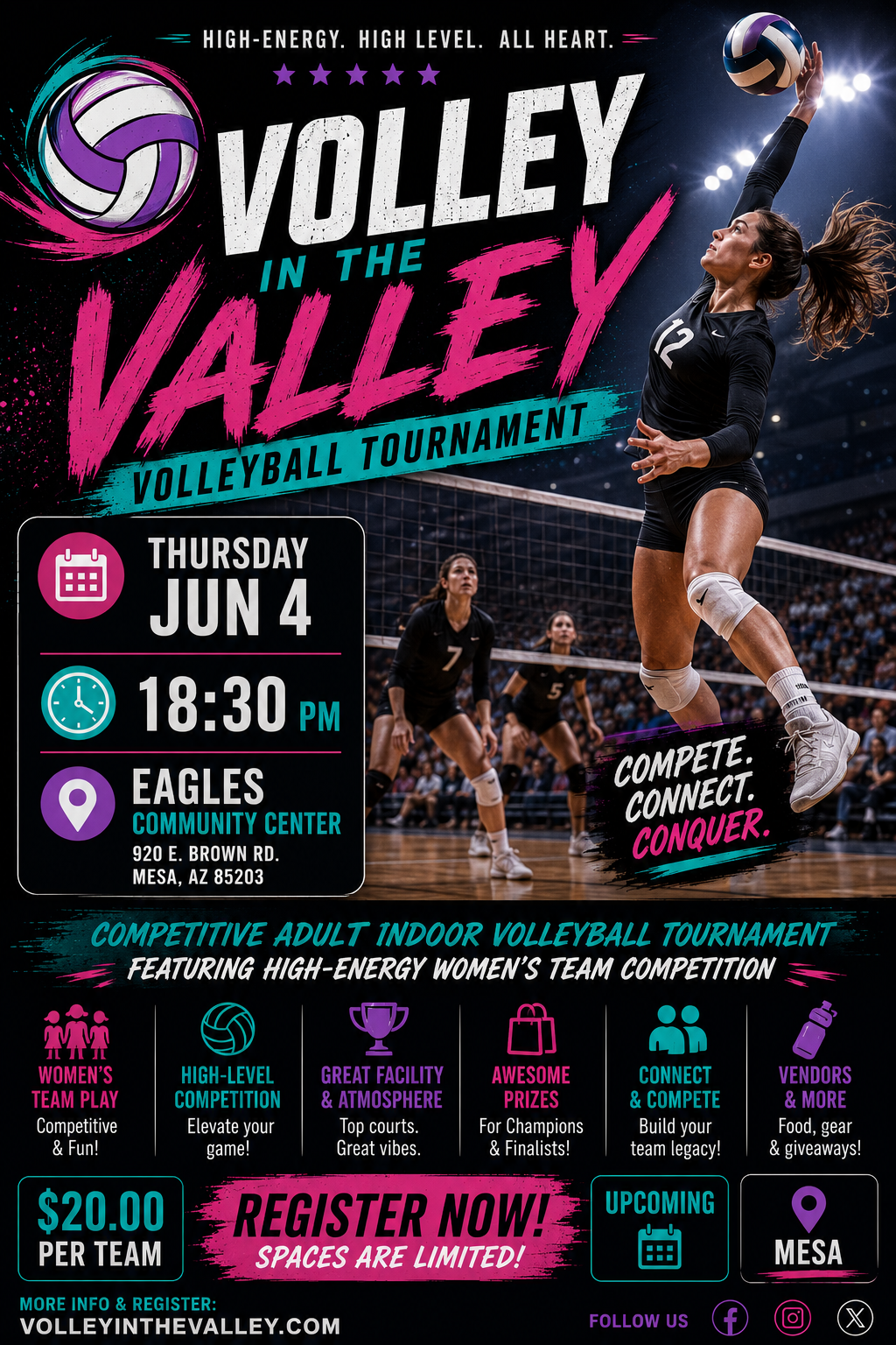 Volley in the Valley Volleyball Tournament