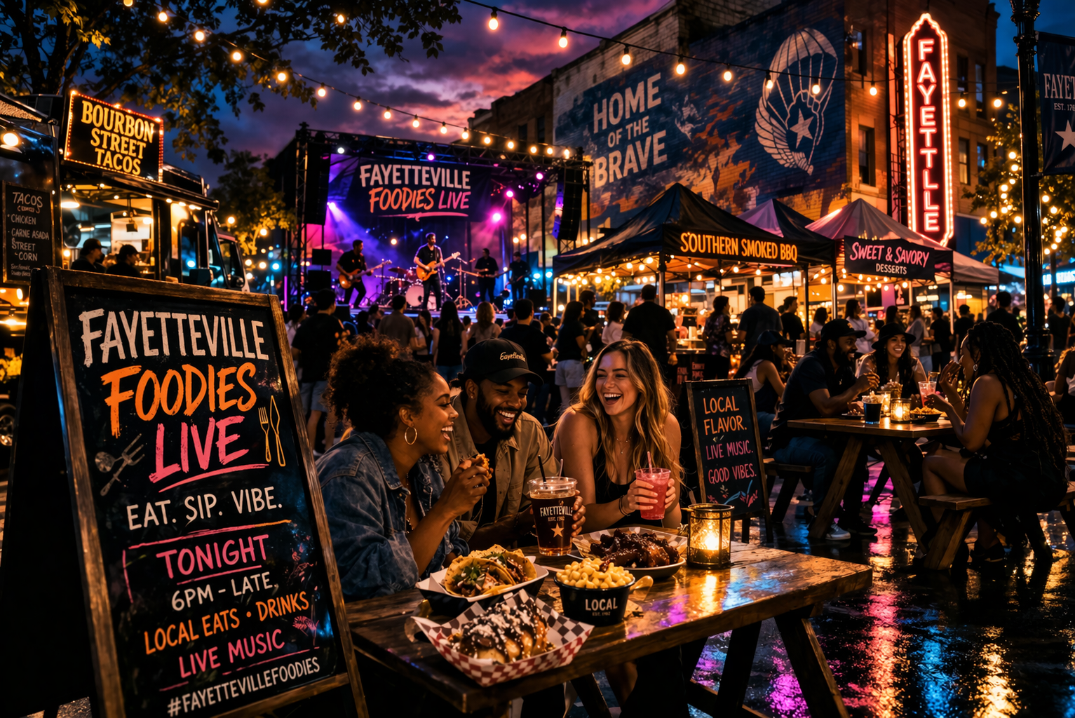 Fayetteville Foodies Live